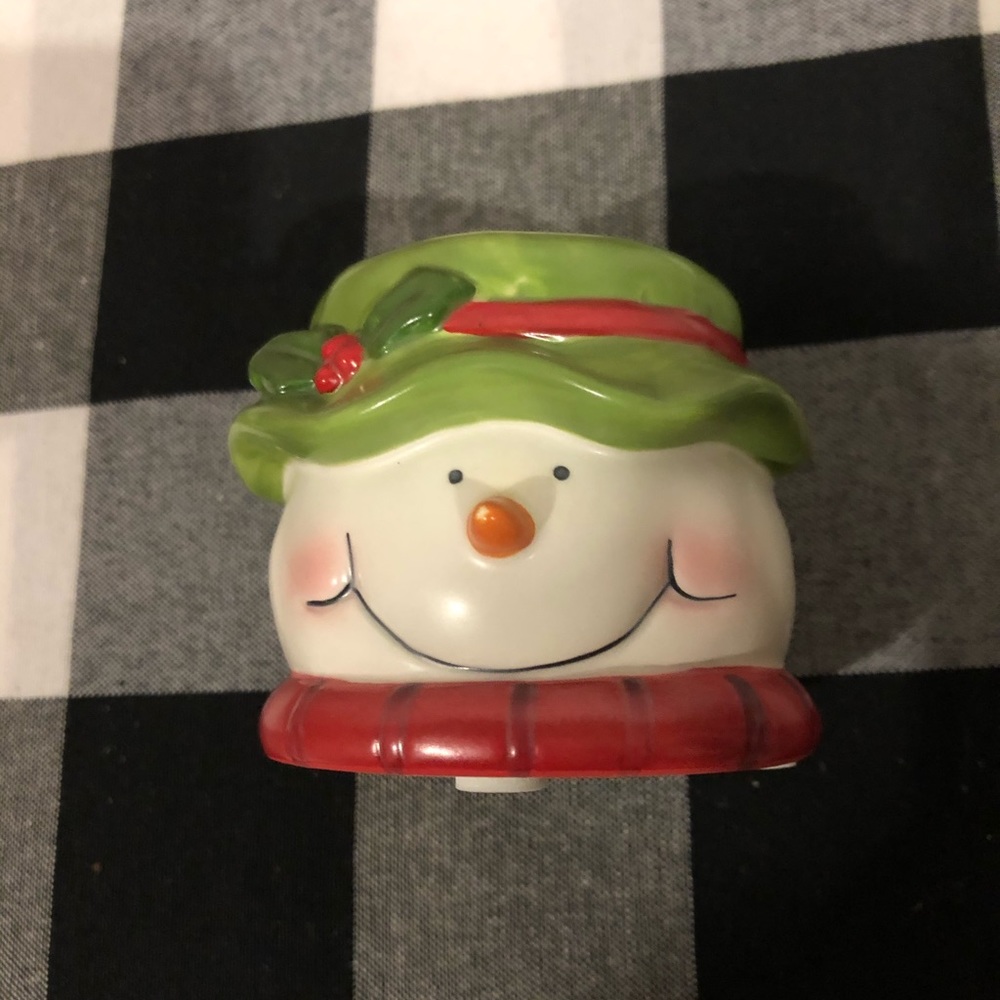 Yankee Candle - Snowman tea light holder
